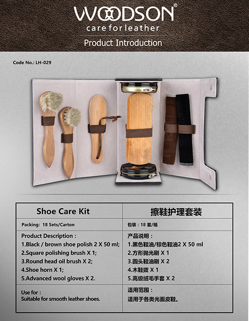Shoe brush kit
